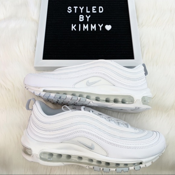 🌸 NIKE AIR MAX 97 Sneakers Shoes NEW White - Picture 4 of 9